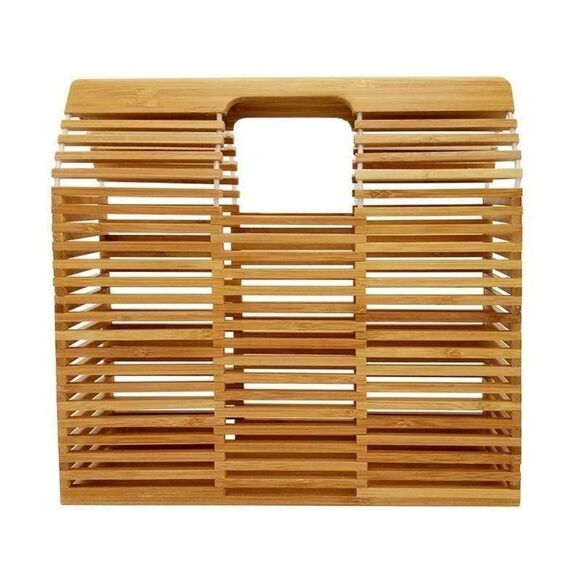 **HOST PICK** Bamboo Bag Square Clutch - Picture 1 of 2